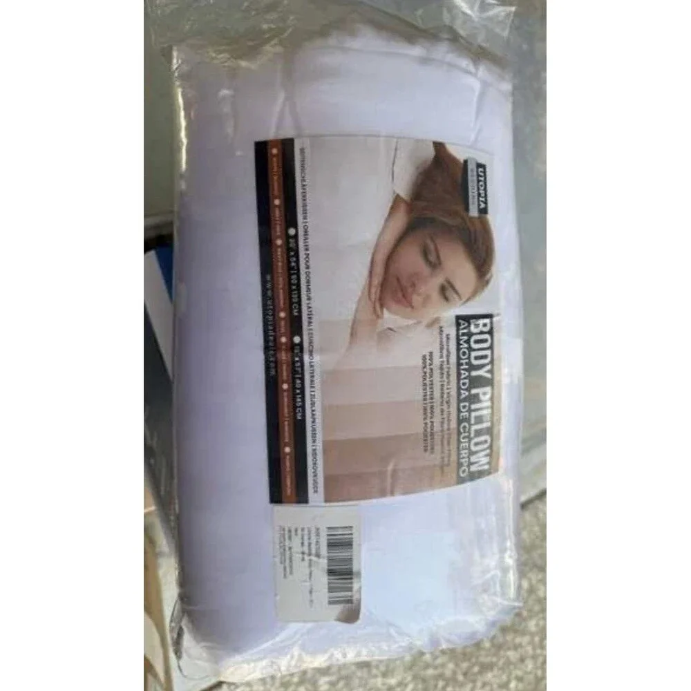 Utopia Bedding Full Body Pillow for Adults (White, 20 x 54 Inch), Long Pillow...